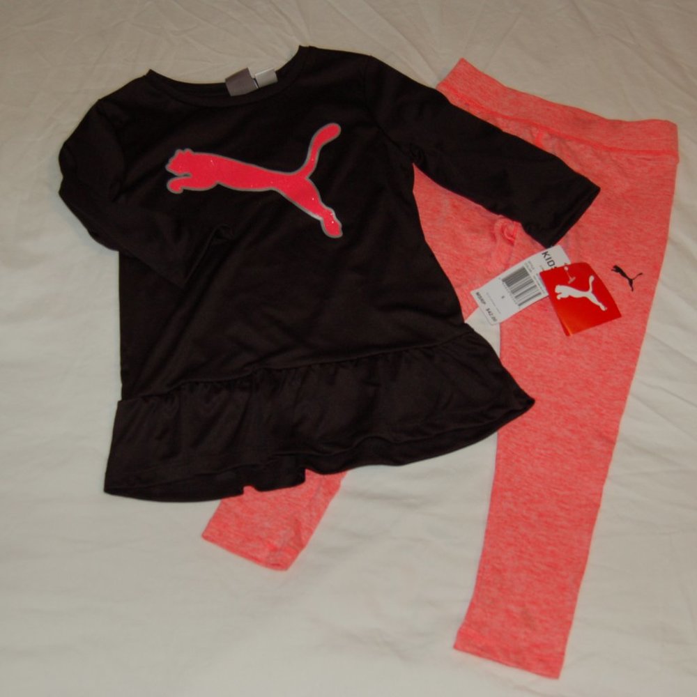 Puma Little Girl 2pcs Active Wear Set